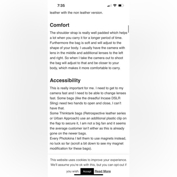 ThinkTank Retrospective 5 V1 Camera Photography Shoulder Bag Case Weatherproof - Picture 10 of 13